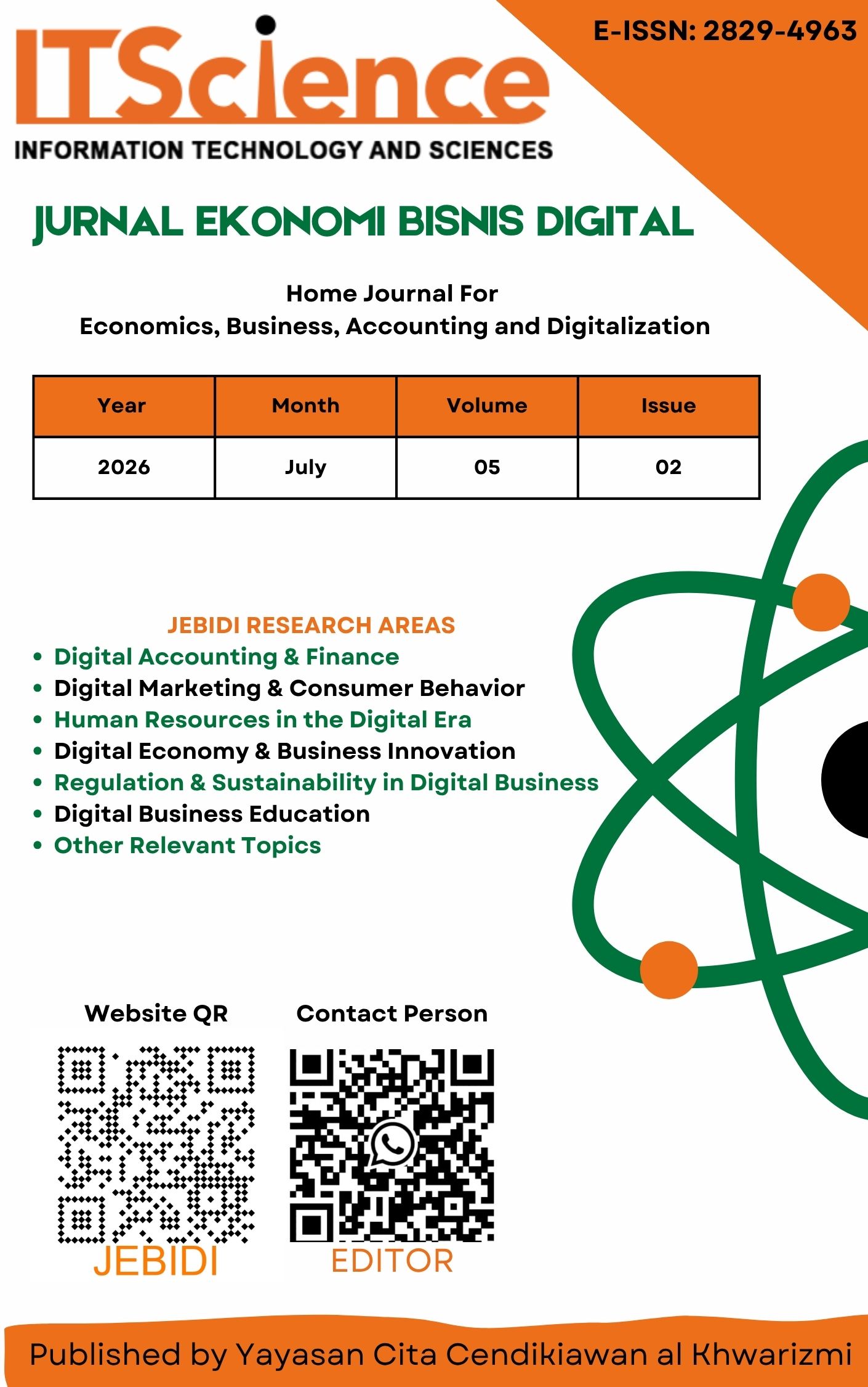 					View Vol. 5 No. 2 (2026): Artikel Bulan Juli 2026
				