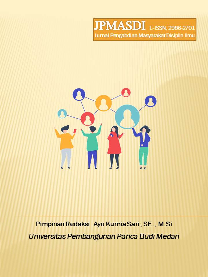 					View Vol. 4 No. 1 (2026): Jurnal Pengabdian Masyarakat Multi Disiplin Ilmu
				
